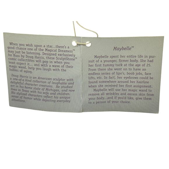 Doug Harris Vintage 'Maybelle' Anti-Aging Angel by Russ Berrie Magical Dreamers - Picture 7 of 10